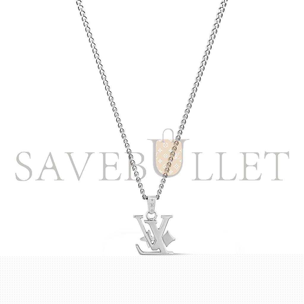 l**is V*t*n monogram row pendant m02254
